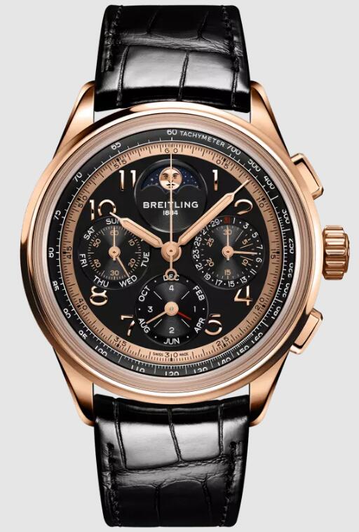 Breitling Premier Heritage B19 Datora 42 Perpetual Calendar 140th Anniversary Replica Watch RB19401A1B1P1